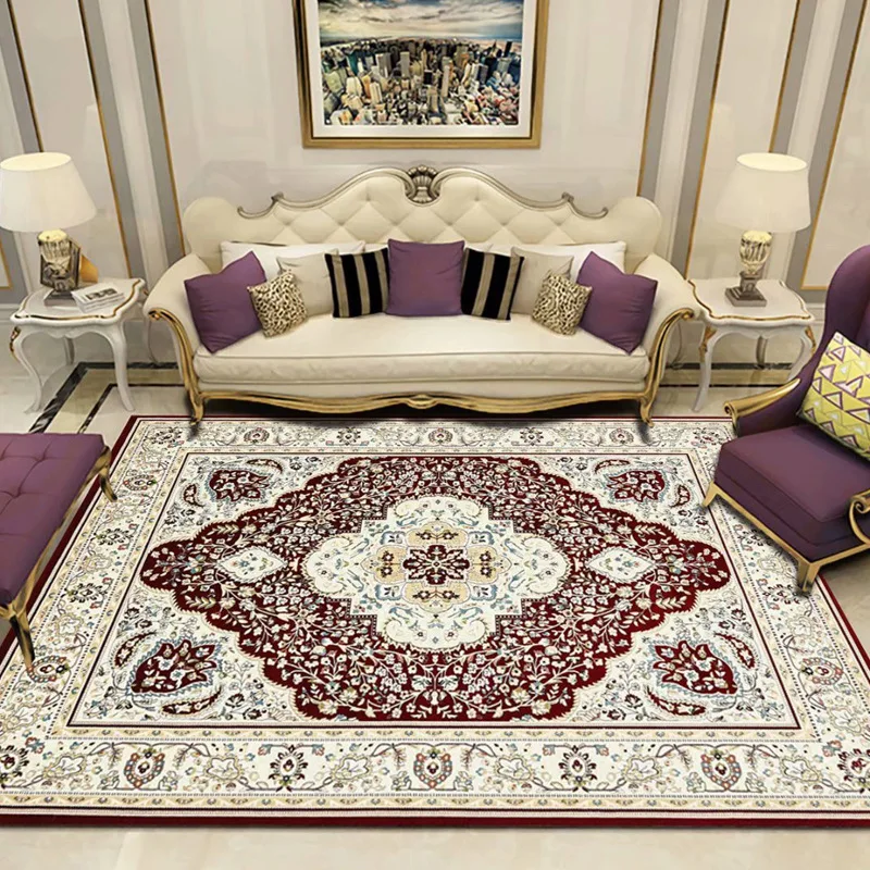 Easycarpeter Quality Modern 3d and carpets turkish Area mats for Living Room carpet washable non-slip center mat