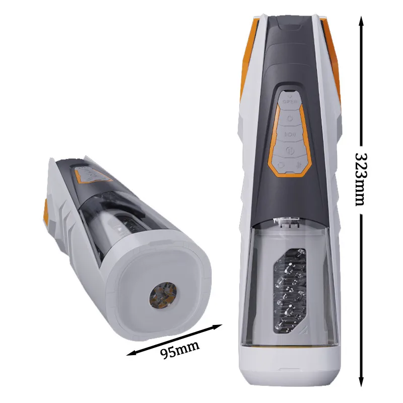 New Powerful Automatic Male Masturbator Intelligent Telescopic Rotation AV Voice Sex Toys Real Vagina Electric Climax For Men