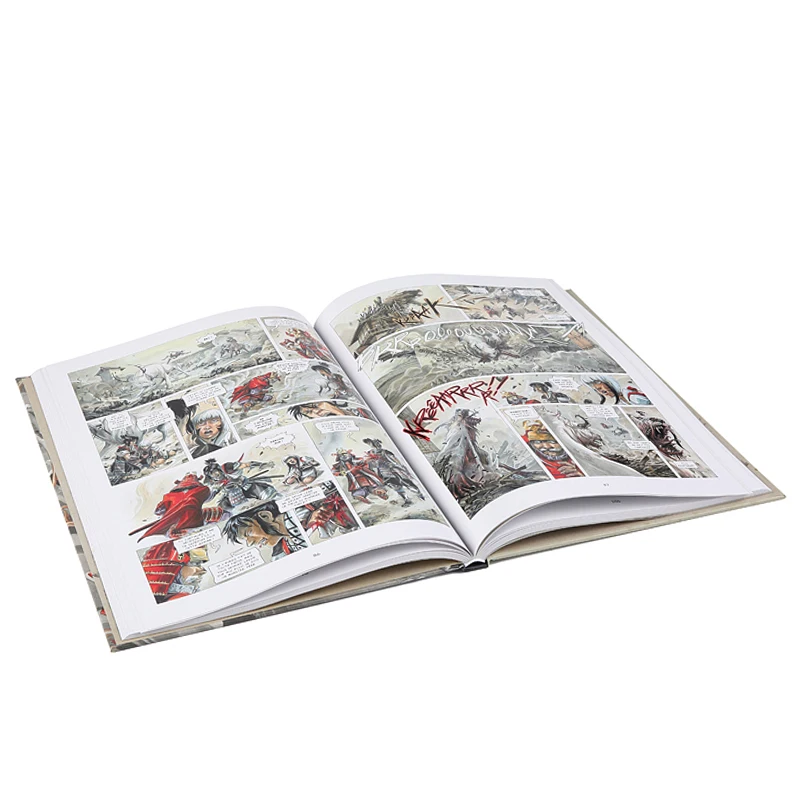 Высокое качество пользовательская Печать комиксов полноцветная детская манга книжная печать