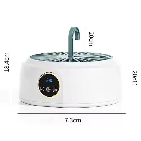 Non-Punching Wall Dryers Portable Clothes Dryer Small Compact Electric Dryers With Timer Function