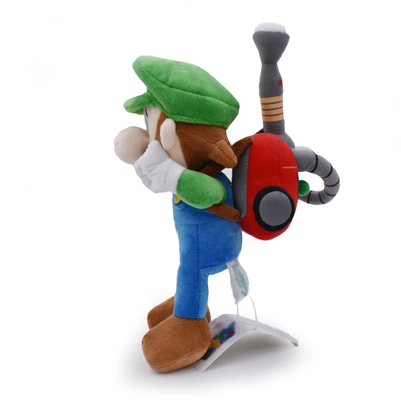 free shipping  22cm Scary Luigi Haunted House Game Super Bros Plush Toy Luigi Cuddly Stuffed Animal Soft Doll Gift  for kids HH