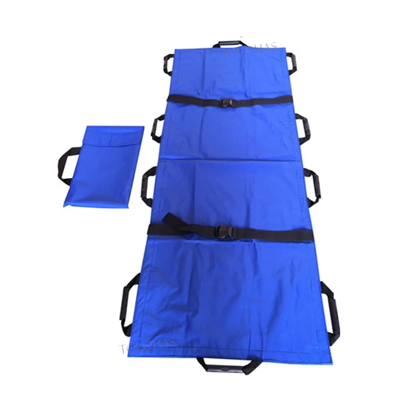 LHKE4 Foldable Lightweight Soft Stretcher Emergency Slide Patient Transfer Sheet With Carry Bag