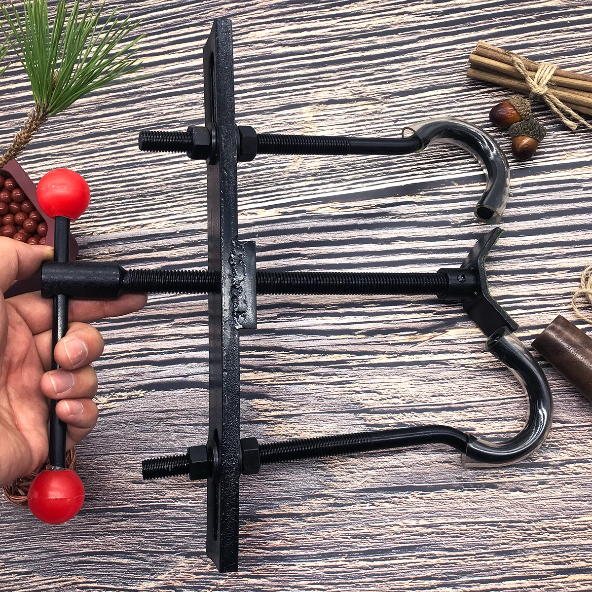 Carbon Steel bonsai garden tools labor-saving Bonsai Bender Bonsai Tweezers Trunk Adjuster