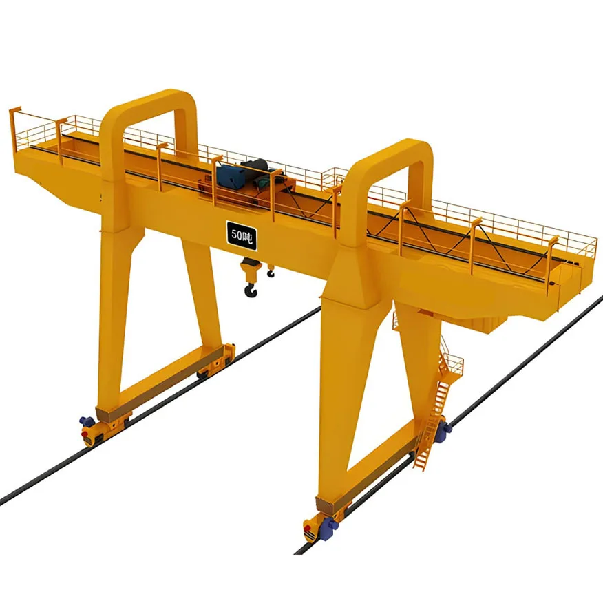 Out door Heavy duty single double girder rope hoist  Goliath Gantry Crane 5 ton 10 ton 15 ton 20 ton 30 ton