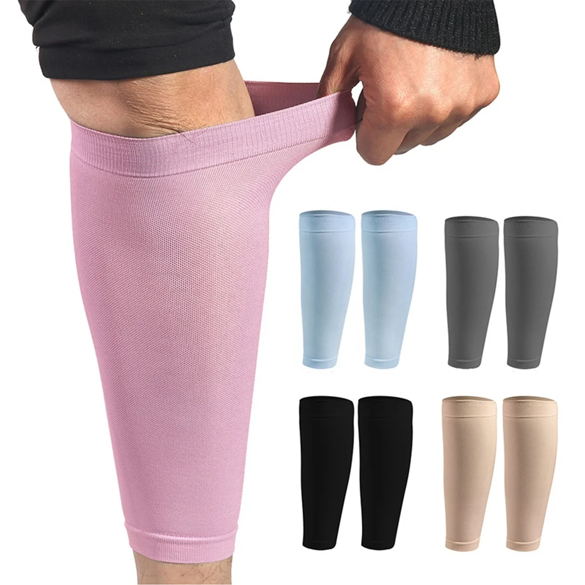 Calf protection pressure venous socks force pressure shaping thin leg elastic pressure socks
