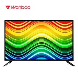 Wanbao QLED Monitor Manufacturers 65 inch 4K LED TV, OEM Android QLED television Smart TV 65 inch 4K UHD