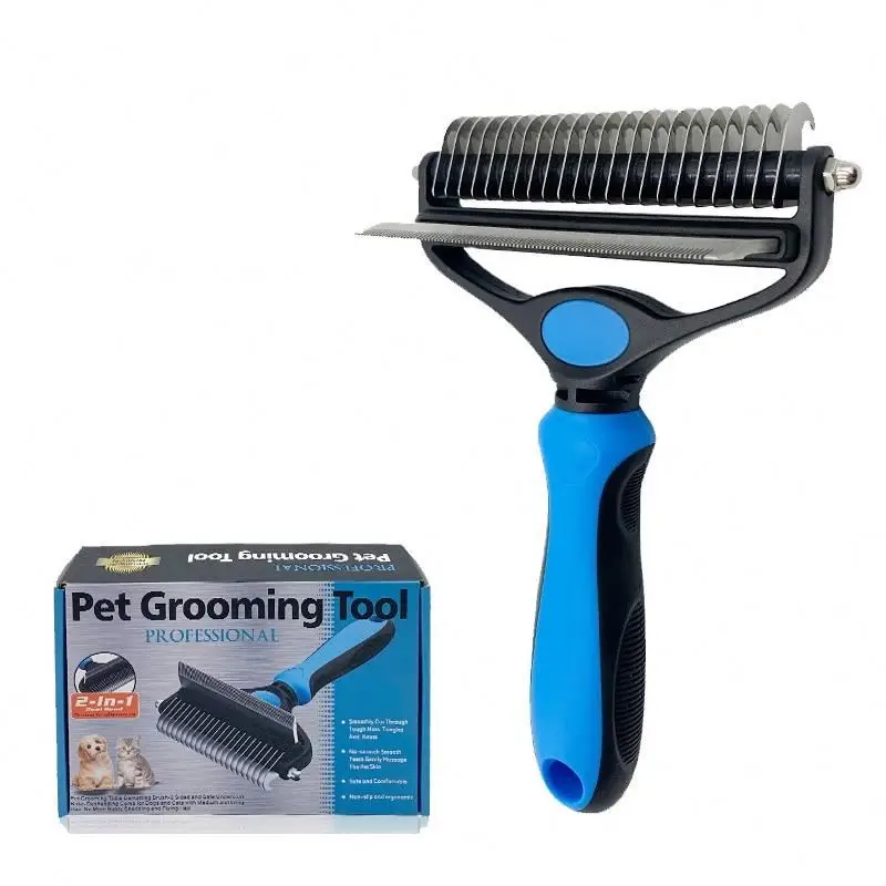 Portable Cheap Cats Dryer Dusting Pink Bath Wash Massage Plastic and Stainless Steel Pet Brush