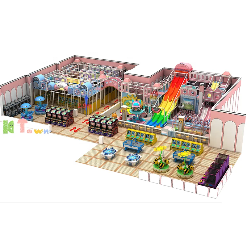 Customizable Large Size Slide Ball Pool Mixed Colour Certified Playground Equipment