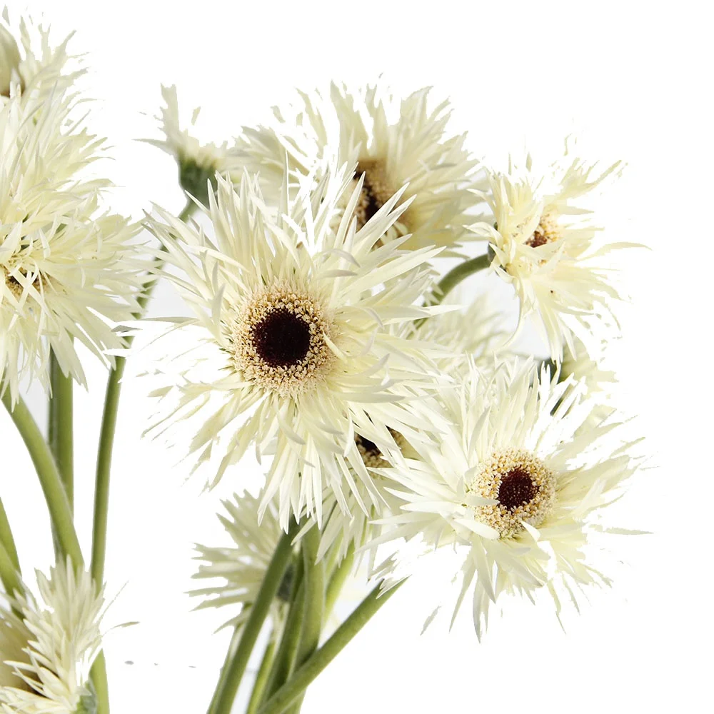 New Fashion Flower For Office Home Decor Hot Selling Gerbera Bouquet Chrysanthemum Sunflower Silk Flowers