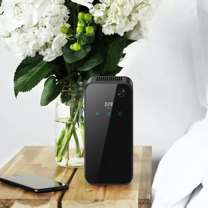 E-H1 смарт-датчик PM 2 5 мониторинг фильтрами CADR UVC Hepa фильтр Йога салон красоты очиститель воздуха стол