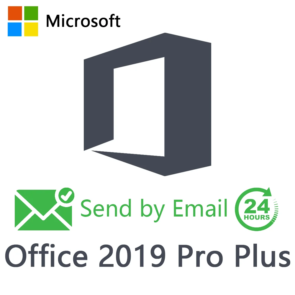 Лицензионный ключ Office 2019 Pro Plus, глобальная онлайн Активация, офис 2019, профессиональный, для дома и бизнеса, студенческий ключ, отправка по электронной почте