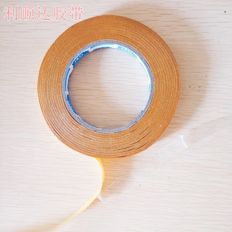 Double side cloth tape multi use carpet binding tape double sided fiber mesh tape