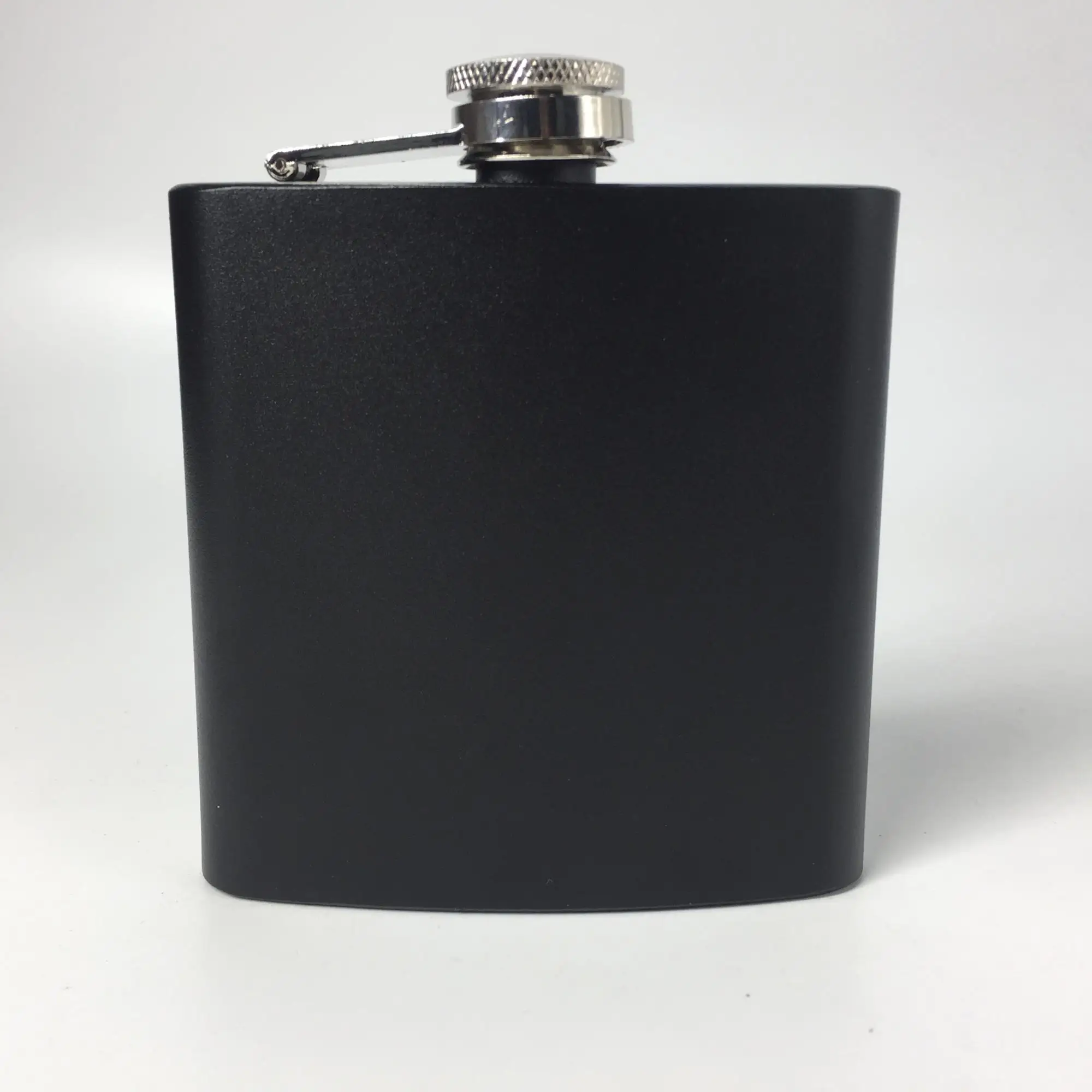 Private label outdoor leather stainless steel whiskey flasks