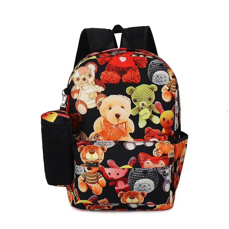 Schoolbag male new college students backpack female personality screenshot backpack fashion trend backpack