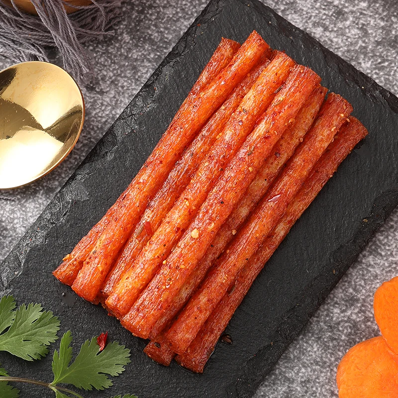 Factory Price Chili Grain Food 69g Leisure Snack Combination Bean Snack Chewy Gluten Spicy Strips