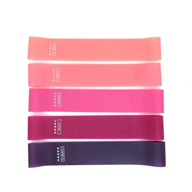 Custom LOGO Fitness Gym Workout Equipment Training Elastic Rubber band for Fitness Expander Gym Yoga Exercise Resistance Bands