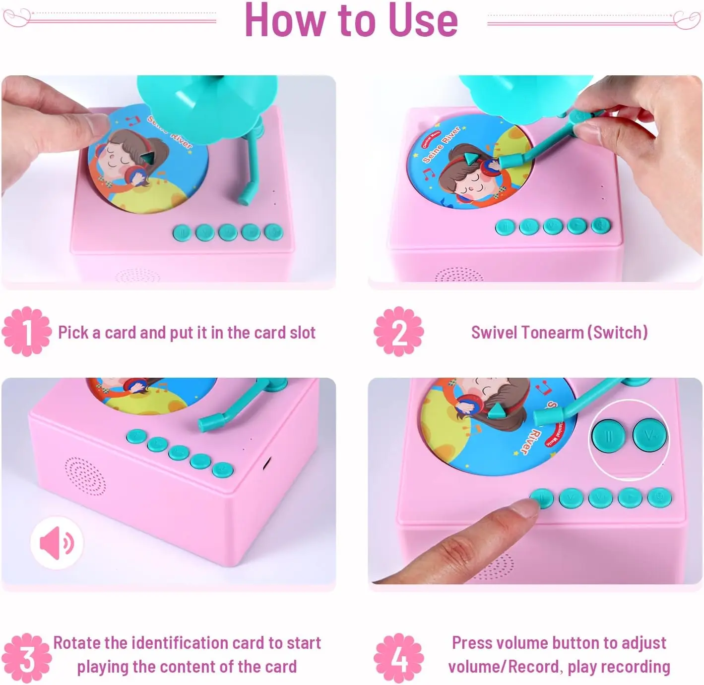 Детский обучающий фонограф