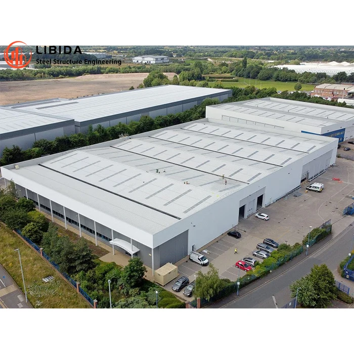 Prefab Light Steel Structure Construction Warehouse Insulated Light Metal Building