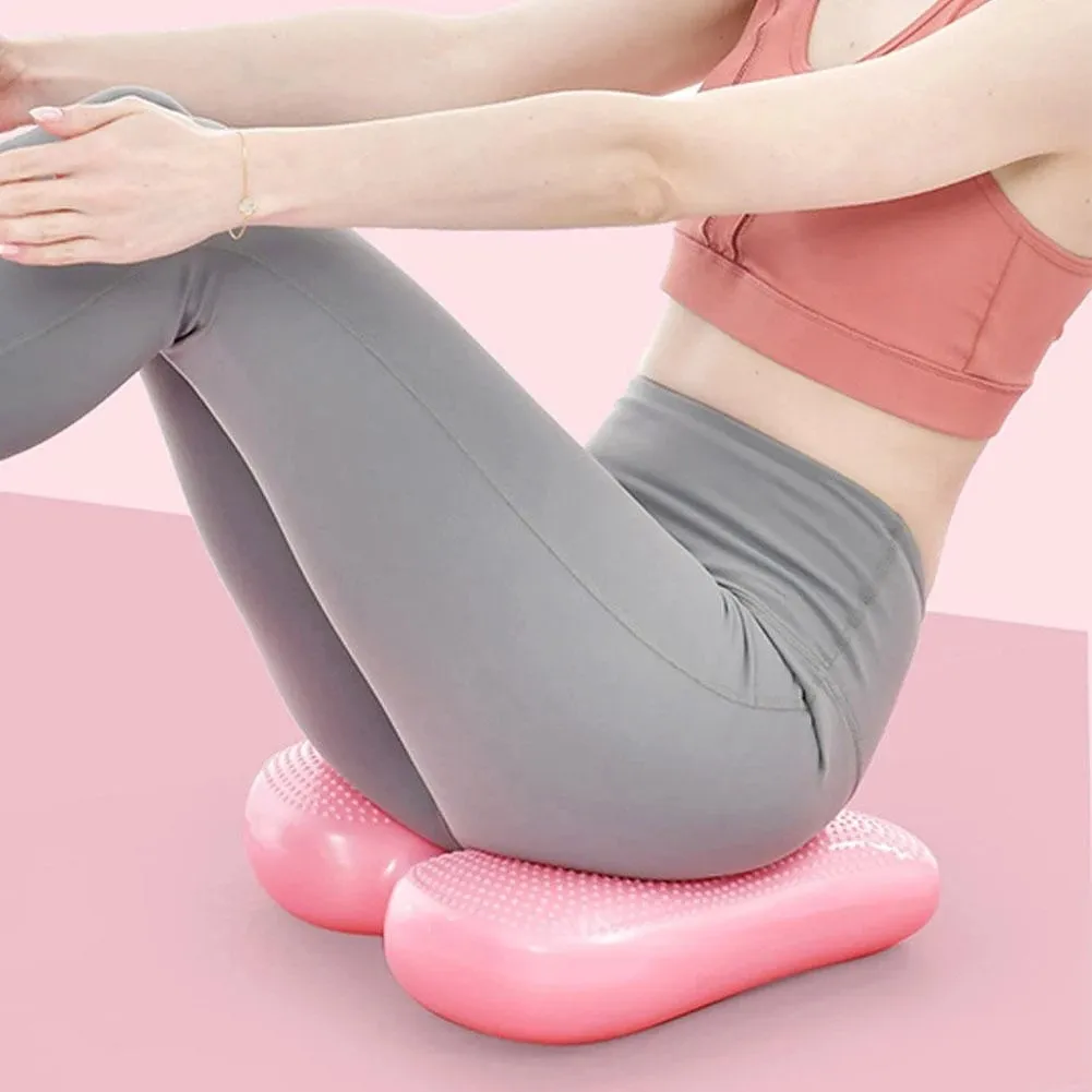 Office Home Slimming Aerobic Exercise Balance Training Foot Massage PVC Inflatable Stepper