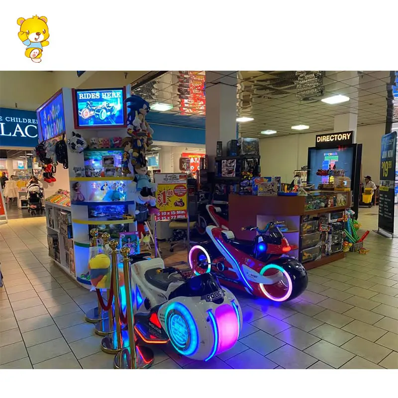 2019 popular playground Amusement Park future motorcycle battery power Parent Kids electric kids ride on car