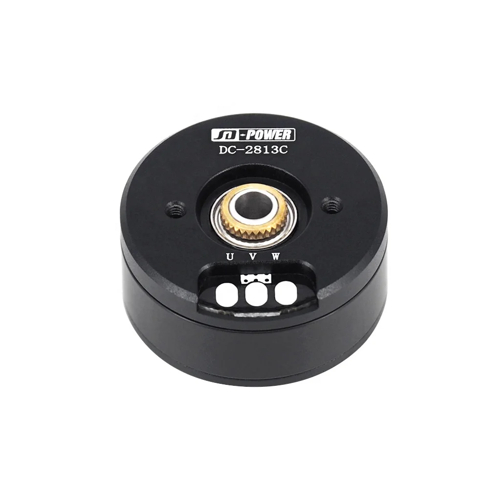 JD-power high quality DC-2813C 2204 electric brushless dc 12v motor bldc with hollow shaft for gopro gimbal camera stabilizer
