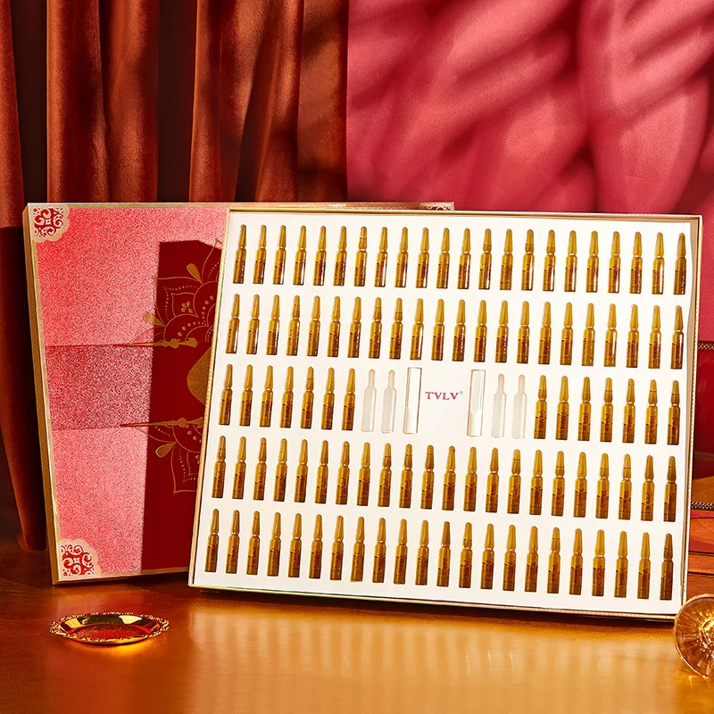 Korean vegan skin care and beauty product Ampere Hot Maggie Stay Firming Essence Set