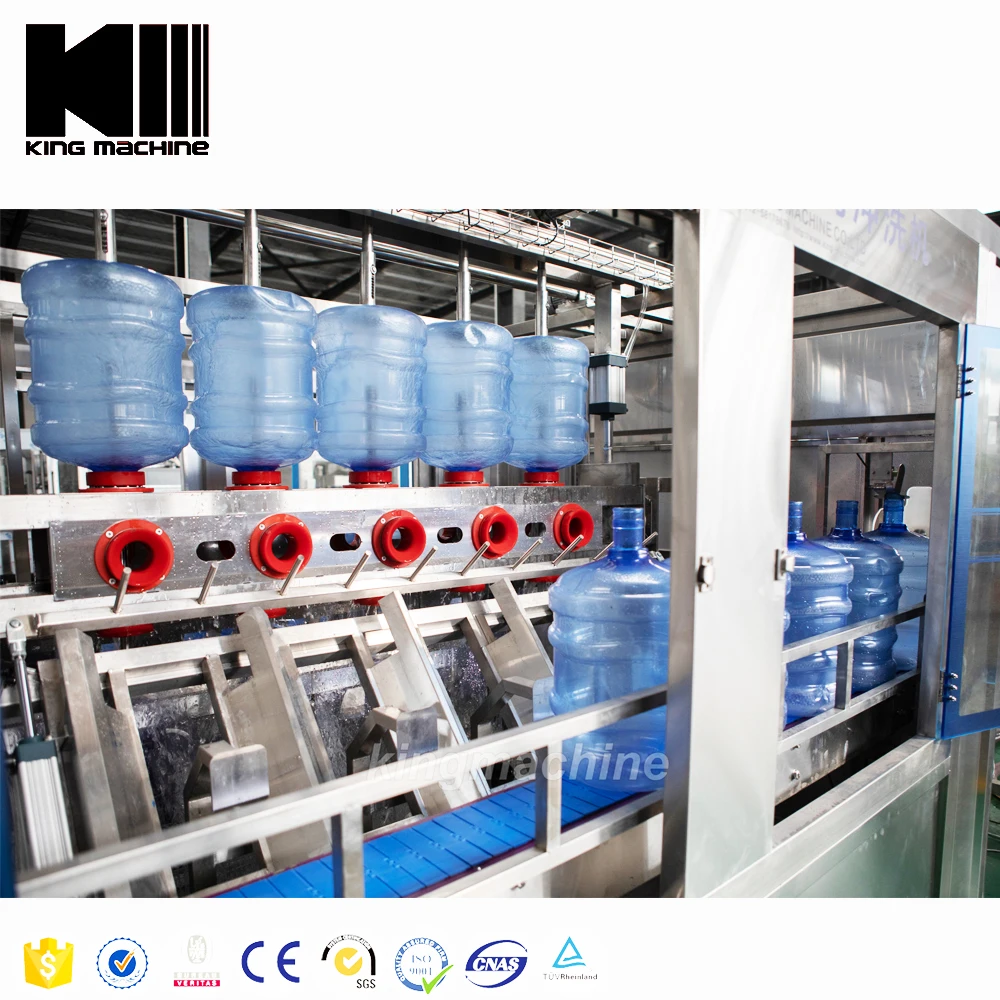 Factory wholesale automatic pure water 5 gallon 20 liter bottle filling machines