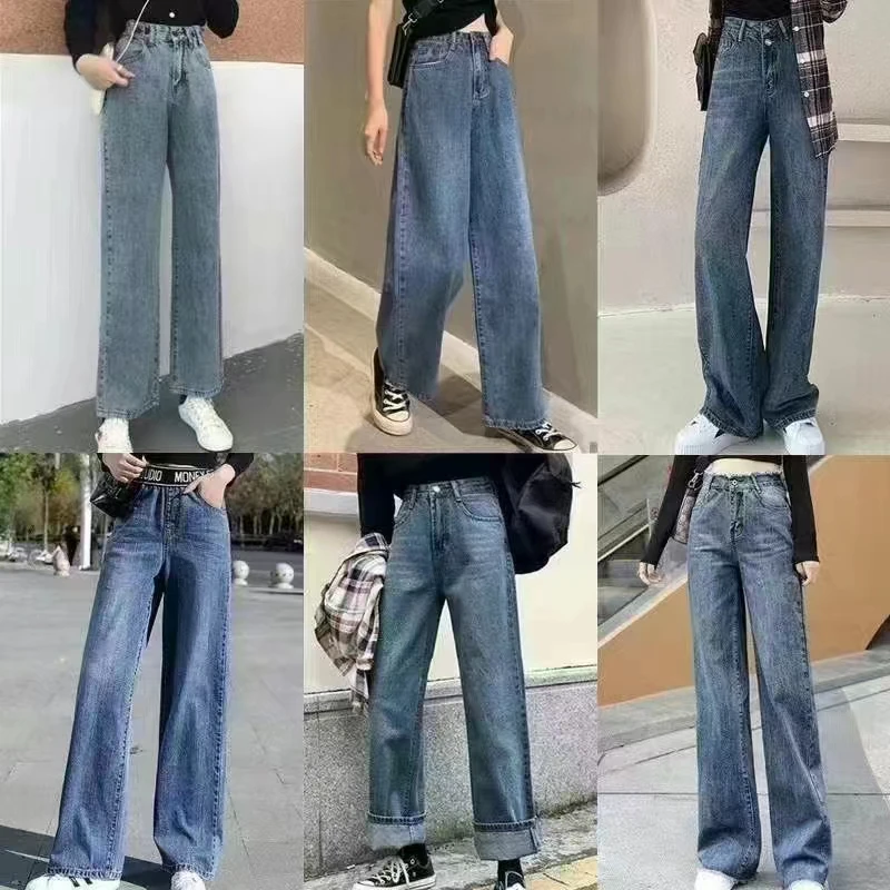 Casual Trousers Jeans Custom Destroyed Denim Jeans Ripped Skinny Jeans Women Surplus Stock Lots Clearance Clothing