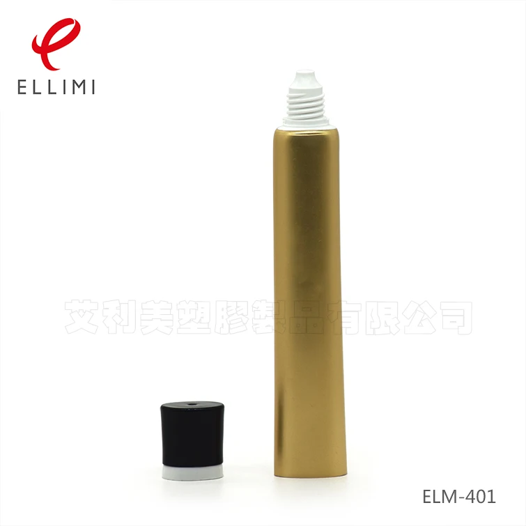 19mm Square Bottom Soft Tube 10-25ml for BB Cream Gel Skincare Ointment with High Flat PP Cap