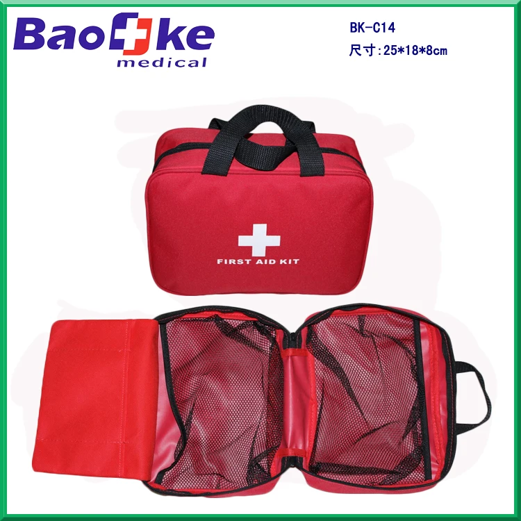
PPE Nurse Emergency Medical Equipment Trauma First Aid Bag Kit Antibiotic Ointment Hand Sanitizer Burn Gel PPE First Aid Bag Kit 