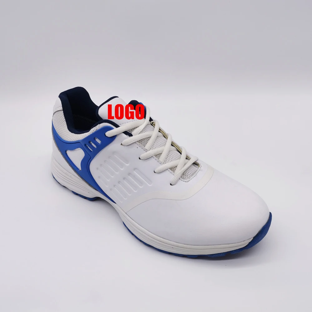 
Custom sneakers logo design classic simple sneakers trend mens golf shoes Non-slip Sole 
