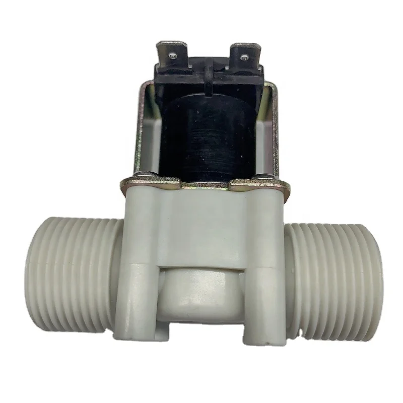 Solenoid Valve 220v AC High Pressure DC24V Plastic Solenoid  Control Valve For Washing Machine