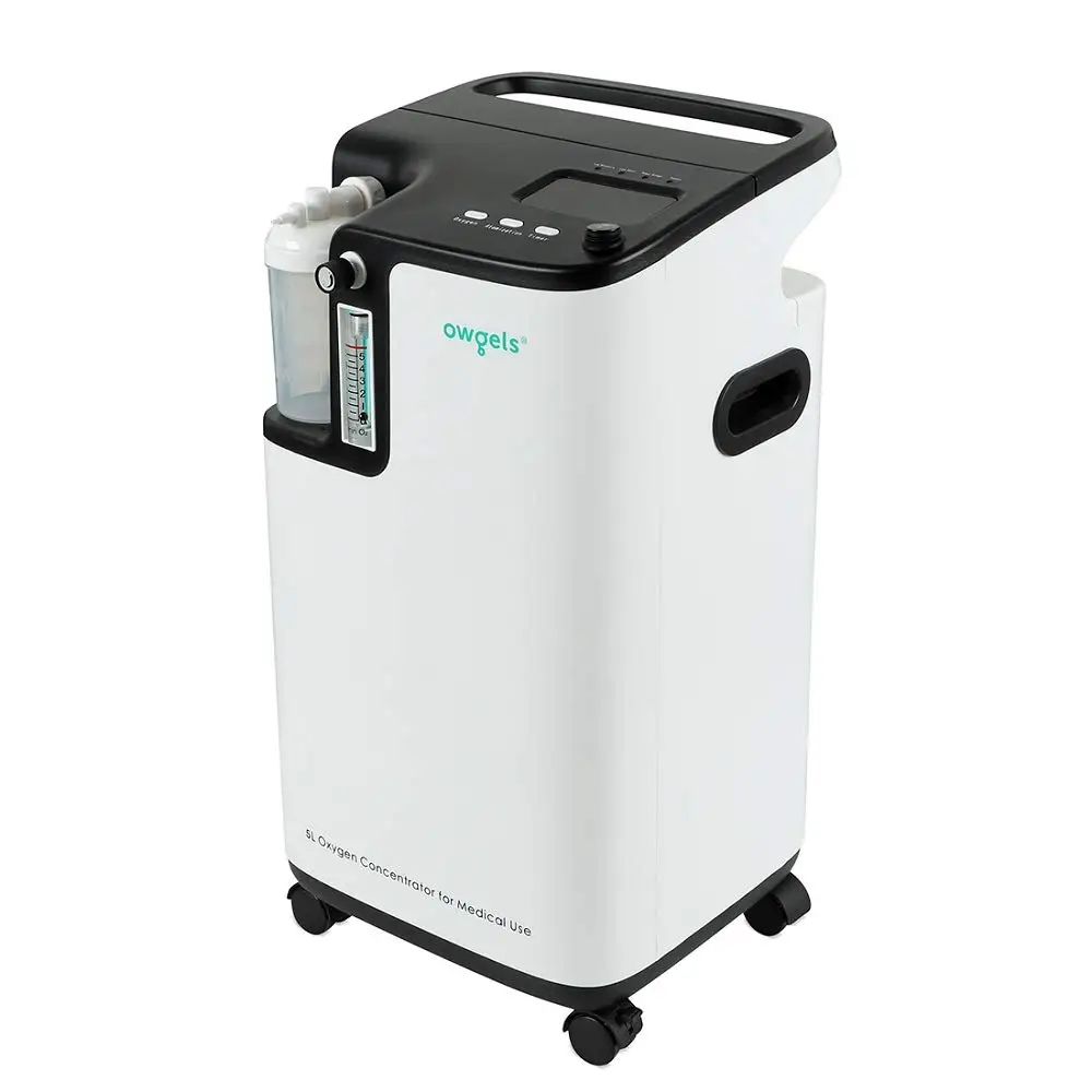 High  Concentration 5L Oxygen Concentrator Portable Household and Hospital Oxygen Concentrator with Air Regulator ISO CE