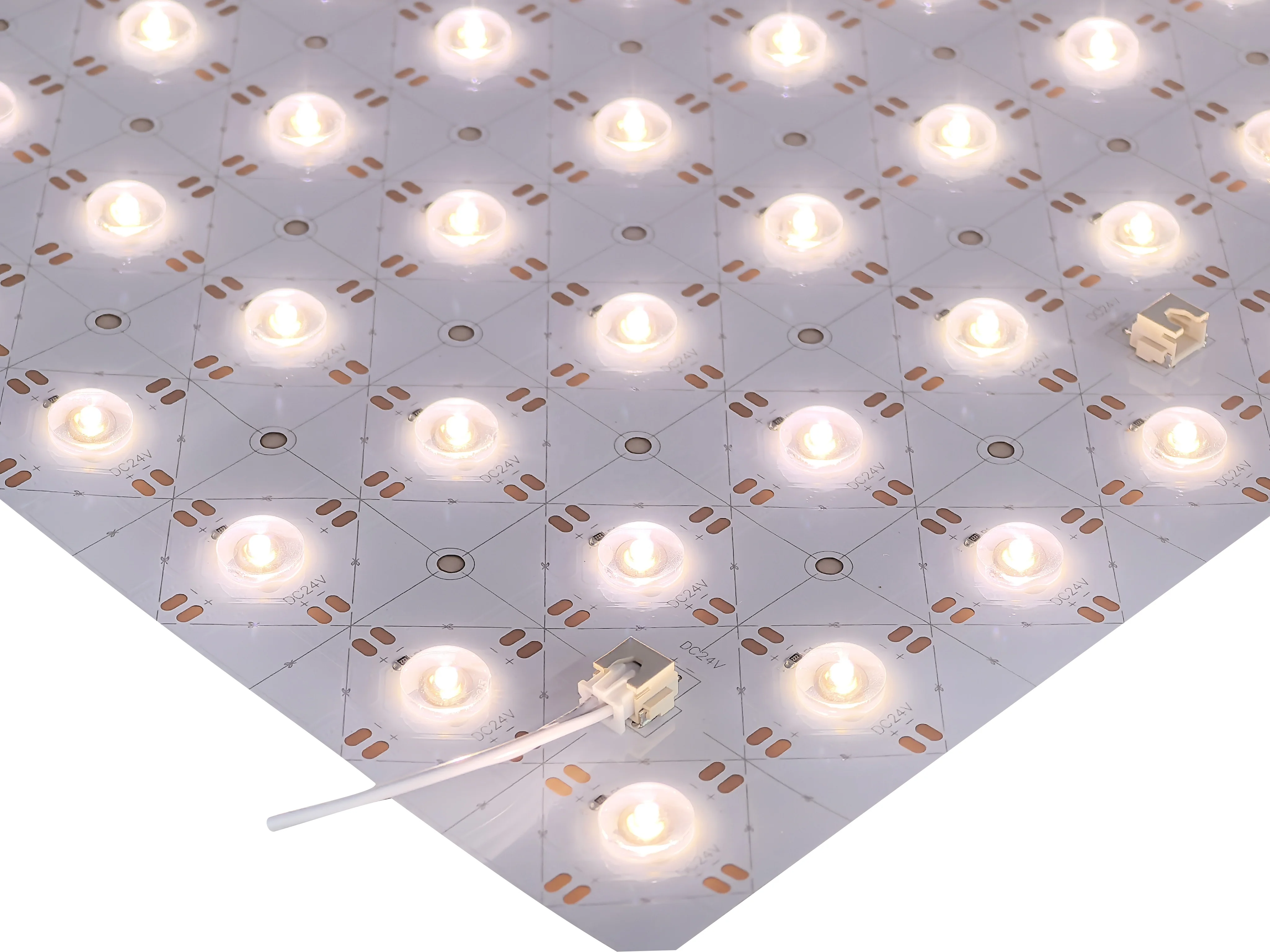 Customized Panel Flexible Backlight with 170 lens low voltage dimmable white Decorative Lighting 2835 Flexible LED Sheet