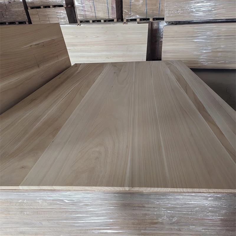 Wholesale boards wood paulownia 18mm solid board paulownia wood lumber price
