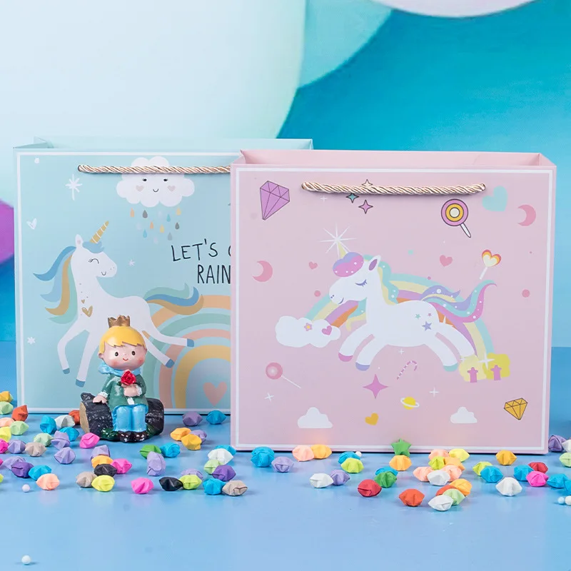 Best Selling Luxury Flat Pack Cardboard Paper Pink Box Colorful Printed Gift Shopping Clothes Paper Bag