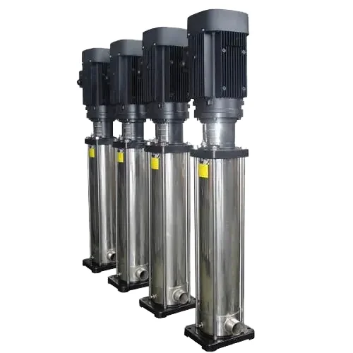 OEM Automotive Vertical Multistage Electric High-Life Water Pump 10HP Industrial RO Water Pump HVAC Booster Steel Centrifugal
