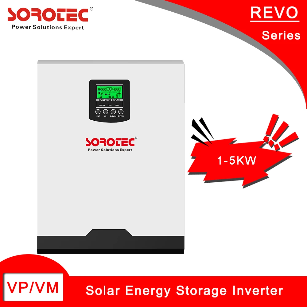  Распродажа солнечный инвертор SOROTEC REVO VP/VM series Встроенный MPPT/PWM контроллер с