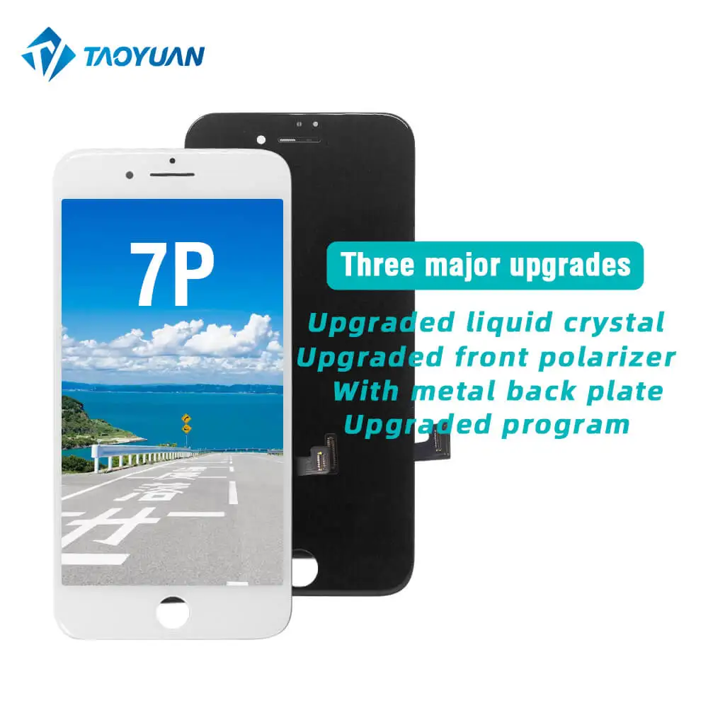High quality LCD display touch screen digitizer for iphone7 plus,cell phone 7 plus lcd display screen wholesale