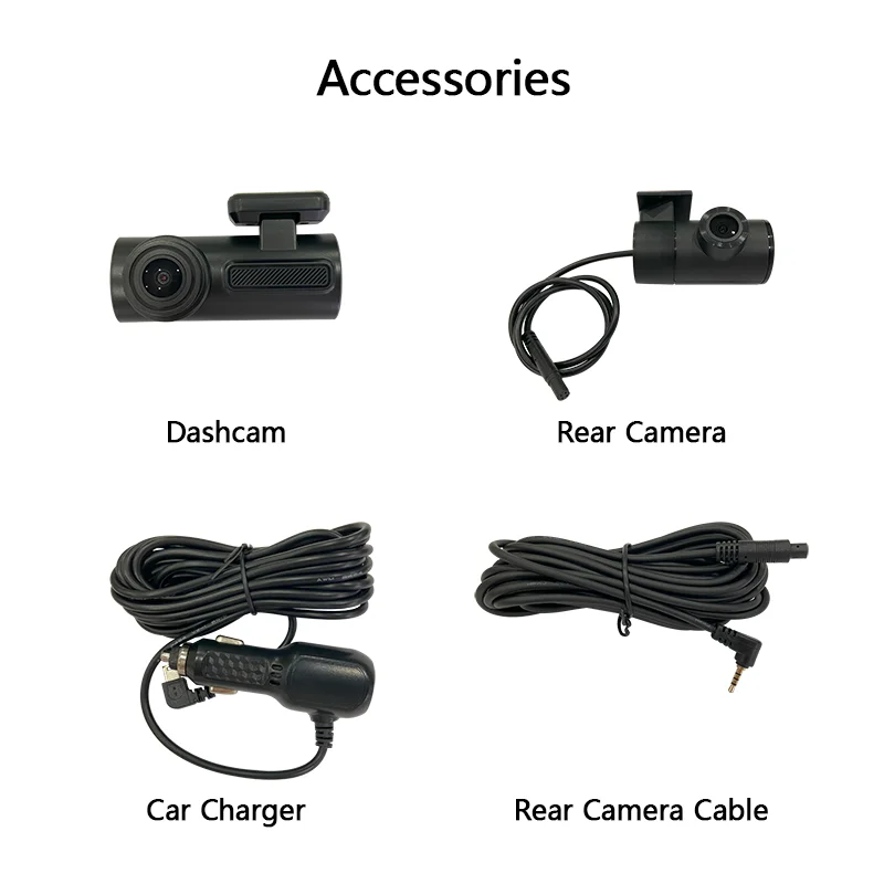 WDT F14 Cheap Cars Road Dashcam 4k Video Registertor Dual Dash Cam Front Rear View Auto Camera For Bmw Mitsubishi Mercedes Ford