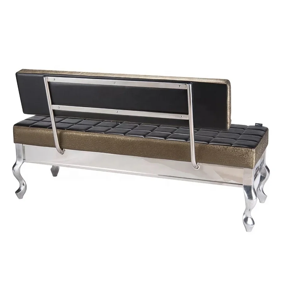 Hot sale beauty salon waiting chair couch ZY-T24C