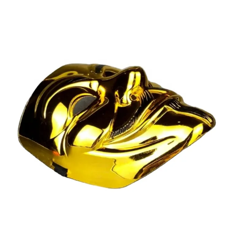 High quality Chrom plating electroplated CNC plastic aluminum stainless steel metal parts polished with gold plating finishing