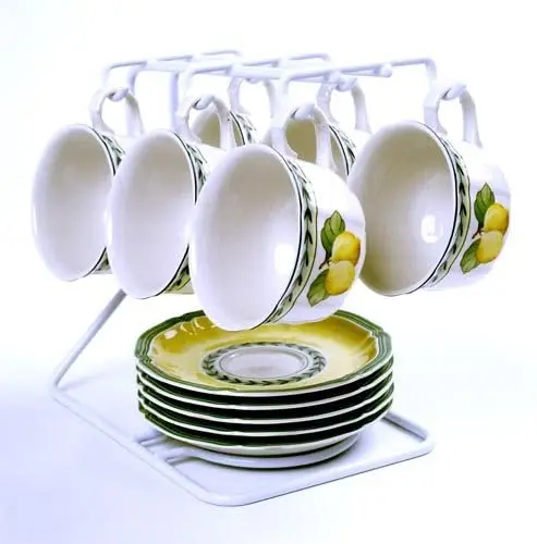 Coffee Mug Holder Tea Cups Organizer Rack Stand