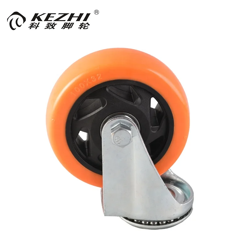 China Wholesale Medium Duty Type Open Roller Swivel Steel Swivel Holes Casters Furniture