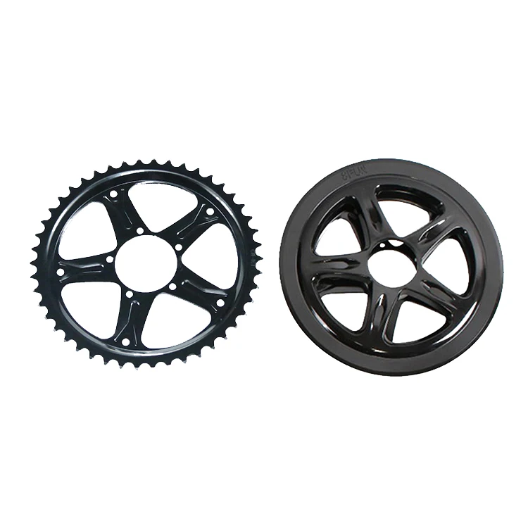 Цепное колесо BAFANG ebike 44T 46T 48T 52T BBS01B BBS02B цепное для электрического велосипеда