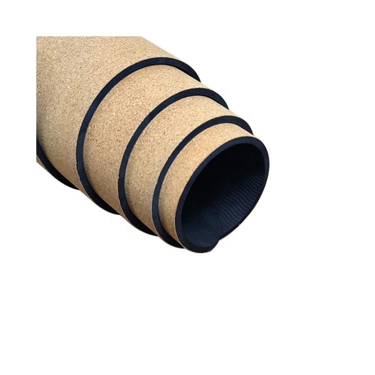 Premium 5mm Non Slip Cheap Personalized Natural Rubber Eco Friendly Cork Yoga Mat Tpe