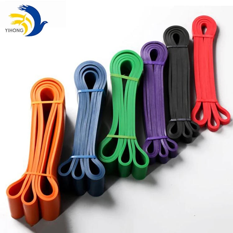 Colorful Latex Fitness Bands Exercise Strap Loop Resistance Pull Up Bands