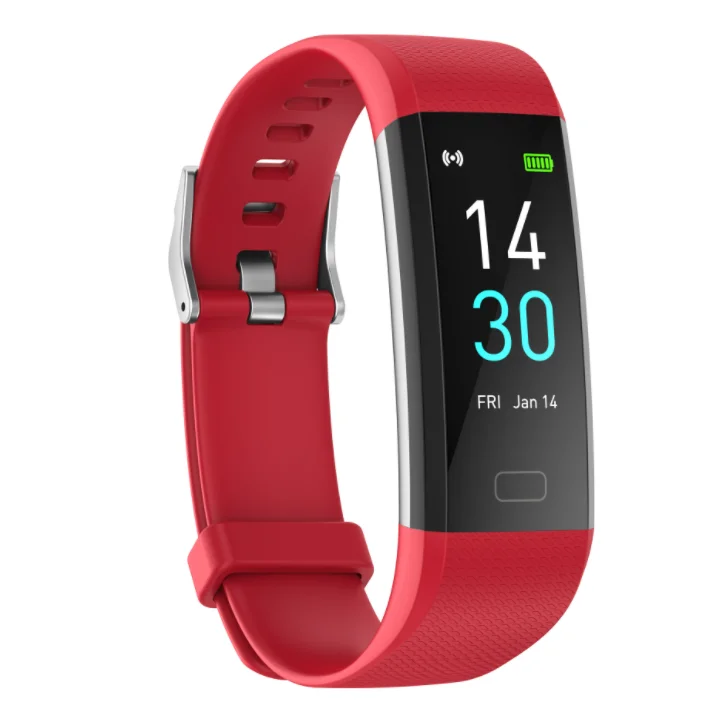 Мужской женский термометр для тела монитор сердечного ритма спортивный фитнес-трекер Водонепроницаемый IP68 смарт-браслет