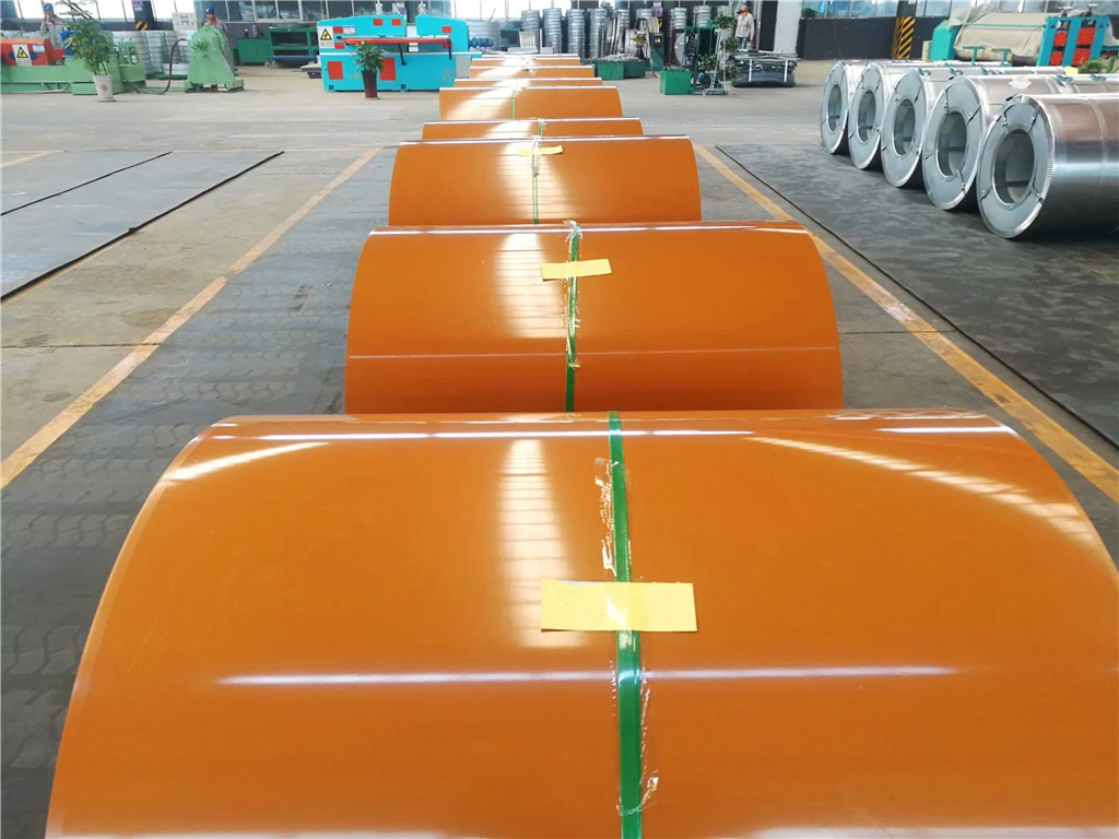 Prepainted Aluminum Steel Coil PPGI PPGL GI GL Galvanized Steel Coil Z275 Prepainted Color Coated Steel Coil