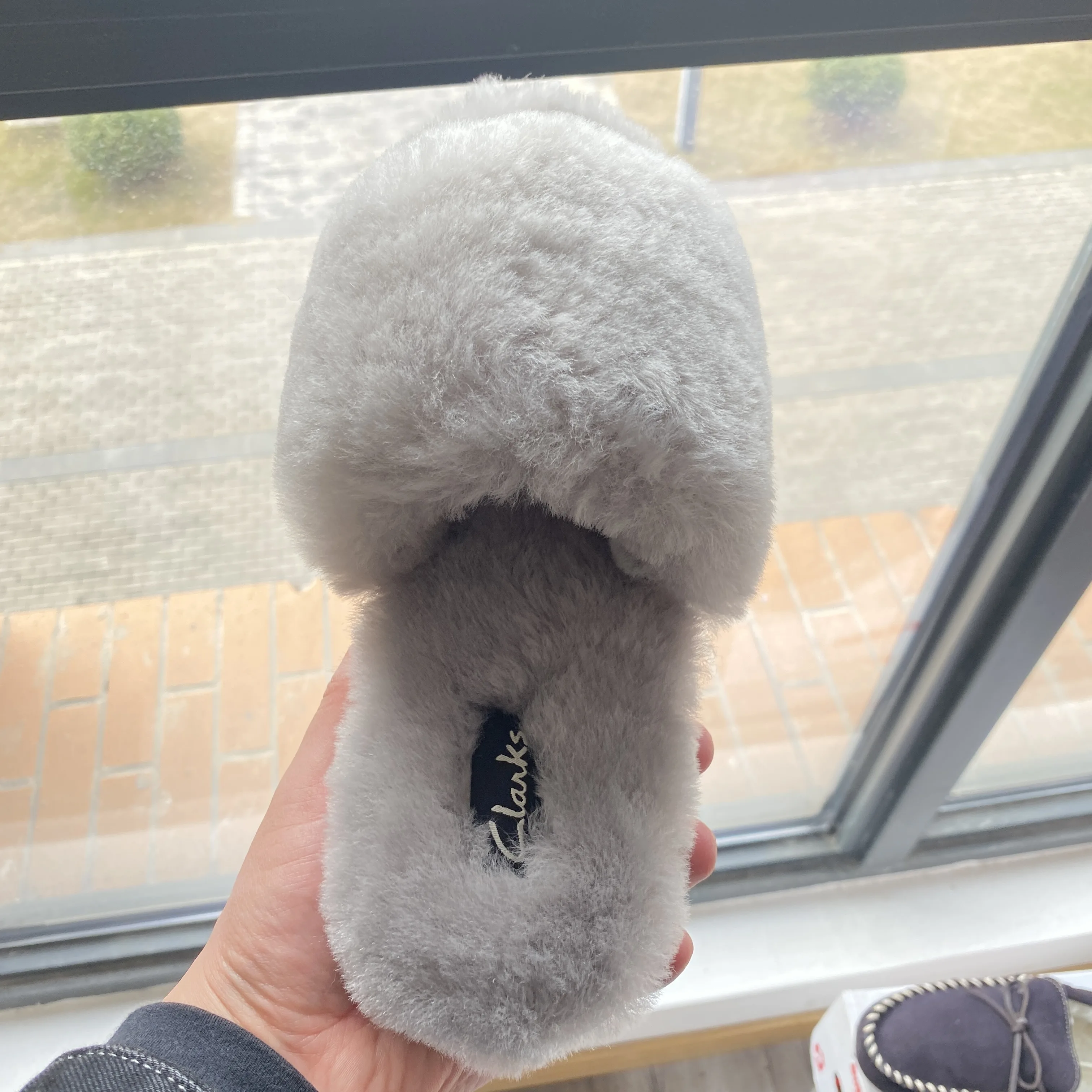 wholesale custom logo faux fur home slippers multi color indoor winter& autumn furry slides